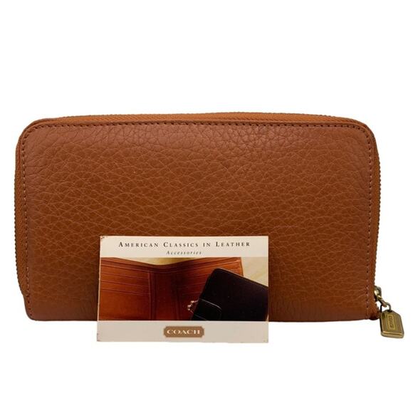 Vintage COACH Sonoma Zip Around Wallet - Picture 1 of 13